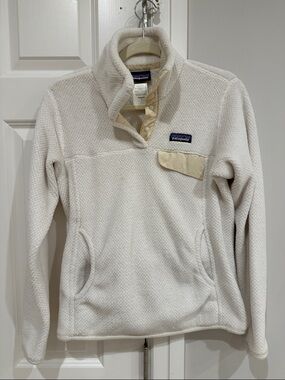 Patagonia Cream Snap-T Fleece Pullover